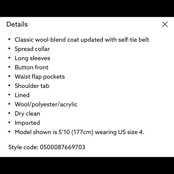 Michael Kors Maxi Military Jacket - Picture 5 of 5